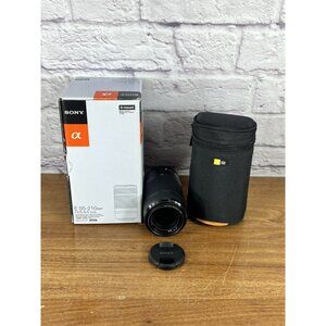 SONY E 55-210mm F/4.5-6.3 OSS Zoom E-Mount Lens (SEL55210) w/ Box